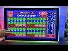 Kumarhane için LED ışık şerit kenar çerçeveli 24 inç LCD ekran