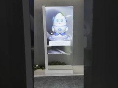 Büyük ölçekli alışveriş merkezleri için kapalı saydam OLED ekranı 3840*2160 Max çözünürlük