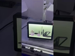 Özel Şekil Şeffaf LCD Ekran Soğutucu 4000 1 Kontrast oranı HDMI VGA USB Arayüzü 120W