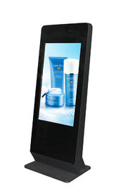 Hotel Lobby Information Display Kiosk , Aluminum Frame Interactive Multimedia Kiosk