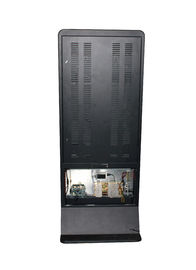 Hotel Lobby Information Display Kiosk , Aluminum Frame Interactive Multimedia Kiosk