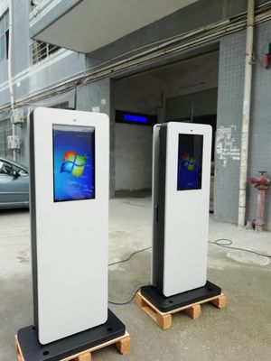 22 Inch 2500nits Interactive Digital Signage Kiosk IP65 1200W